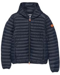 Save The Duck - Donald Quilted Hooded Jacket - Lyst
