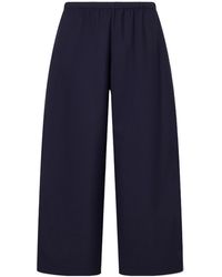 KHAITE - High Waist Straight Leg Pants - Lyst