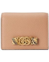 Gucci - Logo-Plaque Leather Wallet - Lyst