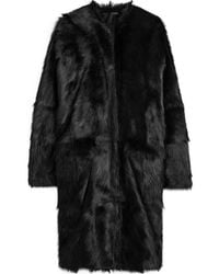 TOTEME - Structured Shearling Coat - Lyst