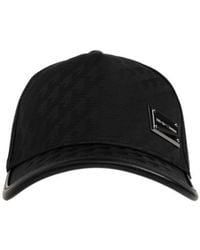 Emporio Armani - Logo-Plaque Jacquard Baseball Cap - Lyst