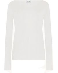Wolford - Pure Boat-Neck Long-Sleeve Top - Lyst