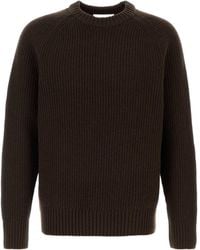 Closed - Ribbed-Knit Raglan-Sleeve Sweater - Lyst