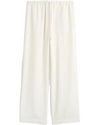 TOTEME - Drawstring-Fastening Trousers - Lyst