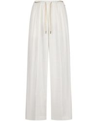 Herno - Drawstring Straight-Leg Pants - Lyst