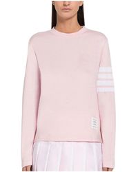 Thom Browne - Long-Sleeve Crewneck T-Shirt - Lyst
