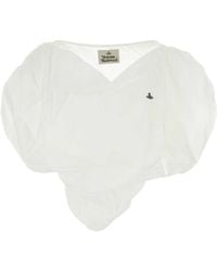 Vivienne Westwood - Puff-Sleeved Asymmetric Blouse - Lyst