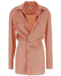Off-White c/o Virgil Abloh - Buttoned Long-Sleeved Dress - Lyst