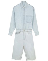 Stella McCartney - Shirt Denim Dress - Lyst