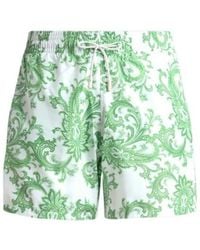 Etro - Paisley Swim Shorts - Lyst