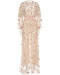 Valentino - Long Sleeve Dress - Lyst