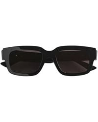 Bottega Veneta - Ultrathin Squared Sunglasses - Lyst