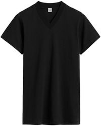 TOTEME - Short-Sleeved T-Shirt - Lyst