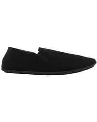 The Row - Round-Head Flat Shoes - Lyst