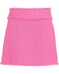 Dolce & Gabbana - A-Line Wool-Blend Midi Skirt - Lyst