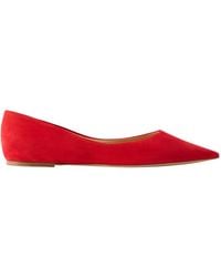 Gabriela Hearst - Suede Ballet Flats - Lyst