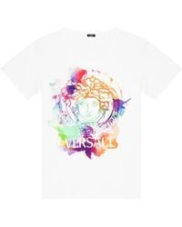 Versace - Medusa-Motif T-Shirt - Lyst