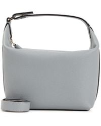 Valextra - Mochi Top-Handle Leather Mini Bag - Lyst