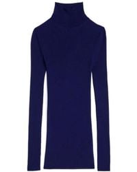 Jil Sander - Lightweight Wool High-Neck Sweater - Lyst