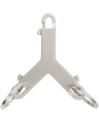 Rick Owens - Double-Ring Keychain - Lyst