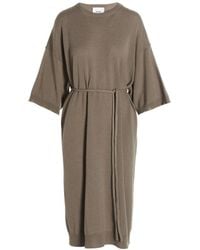 Nude - Knit Long Dress - Lyst