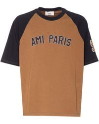 Ami Paris - Ami T-Shirts And Polos Cotton - Lyst