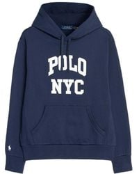 Polo Ralph Lauren - Logo Detailed Drawstring Hoodie - Lyst