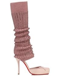 Christian Louboutin - Cassia Ankle-Wrap Boots - Lyst