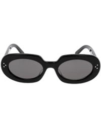 Celine - Logo Sunglasses - Lyst