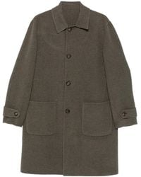 Eleventy - Button-Up Patch-Pocket Coat - Lyst