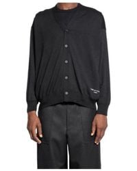 Comme des Garçons - Comme Des Garçons Homme V-Neck Knitted Cardigan - Lyst