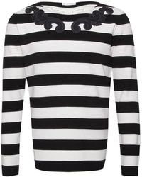 Versace - Matching Color Round-Neck Sweater - Lyst