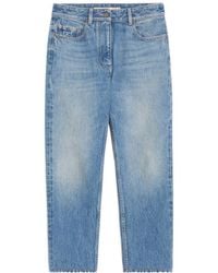 Valentino - Denim Trousers - Lyst