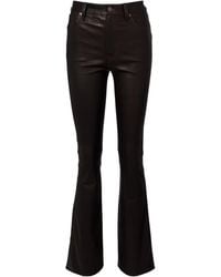 FRAME - Flared Casual Pants - Lyst