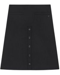 Courreges - Buttoned Midi Skirt - Lyst