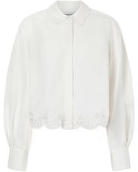 Jonathan Simkhai - Long Sleeve Shirt - Lyst