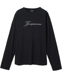 Jacquemus - Crewneck Long-Sleeve T-Shirt - Lyst