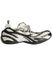 Balenciaga - Soleless Lace-Up Sneakers - Lyst