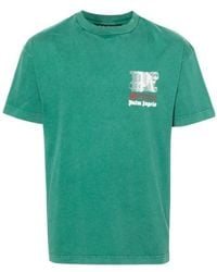 Palm Angels - X Moneygram Haas F1 Cotton T-Shirt - Lyst