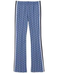 Lacoste - Geometric Print Stripe Trousers - Lyst
