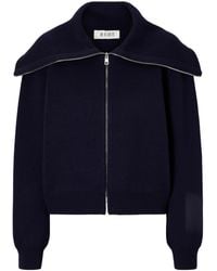 Rohe - Wool-Blend Zip-Up Cardigan - Lyst