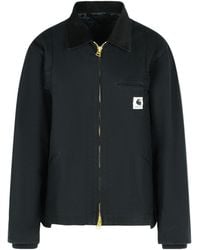 Sacai - X Carhartt Logo Patch Zip-Up Jacket - Lyst