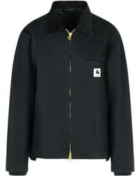 Sacai - X Carhartt Logo Patch Zip-Up Jacket - Lyst