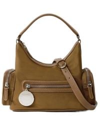 Stella McCartney - Pocket Detailed Shoulder Bag - Lyst