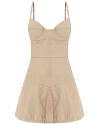 DSquared² - Bustier-Style Flared Dress - Lyst
