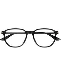 Montblanc - Eyewear Round Frame Glasses - Lyst
