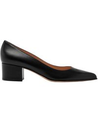 Gianvito Rossi - Pointed-Toe High-Heel Leather Shoes - Lyst