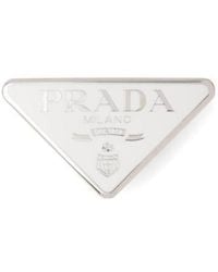 Prada - Metal Hair Clip - Lyst