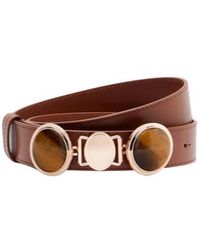Gabriela Hearst - Grange Embellished Leather Belt - Lyst