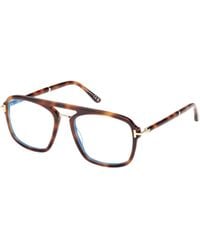 Tom Ford - Eyewear Pilot Frame Glasses - Lyst